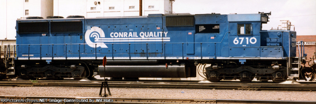 Conrail SD50 6710